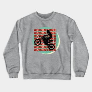 motocross vintage retro Crewneck Sweatshirt